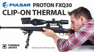 The Pulsar Proton FXQ30 Clip On Thermal image rifle scope [upl. by Kant]