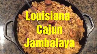 Jambalaya By Louisiana Cajun Chef Brett Hebert Shrimp Crab Andouille Sausage [upl. by Aronoff83]