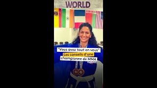 Interview de Djihène ABDELLILAH championne du monde de grappling [upl. by Bertilla62]