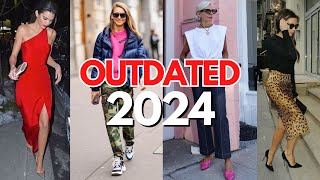 24 Fashion Trends OUT OF STYLE 2024 [upl. by Vergos]