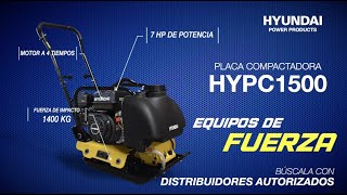 Placa Compactadora Hyundai HYPC1500 [upl. by Skrap]