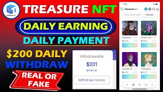 treasure nft 🔥 treasure nft real or fake 🔥 treasure nft withdraw problem 🔥 treasure nft deposit [upl. by Lustick]