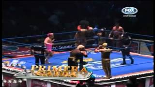 CMLL 11Agosto2012 Fox Sports p3 [upl. by Ettessil]