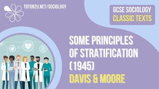 Some Principles of Stratification Davis amp Moore  AQA GCSE Sociology Classic Texts [upl. by Chesnut957]