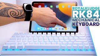 RK ROYAL KLUDGE RK84 Review A Great 75 Mechanical Keyboard [upl. by Edmead328]