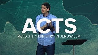 Acts Part 3  Ministry in Jerusalem [upl. by Babbie]