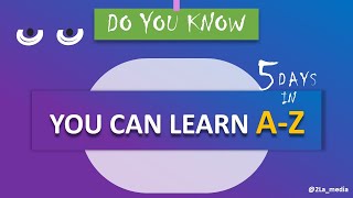 Learn to Write and Identify Uppercase and Lowercase Letter AZ  Learn ABC For Kids  Learn AZ [upl. by Eitisahc926]