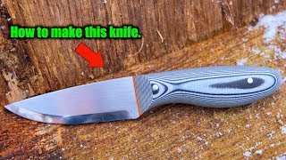 How To Make a Knife From a Beginners Perspective [upl. by Llenrahs]