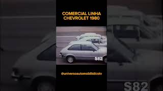 COMERCIAL LINHA CHEVROLET 1980 carros automobile chevrolet opala caravan chevette [upl. by Aimo]