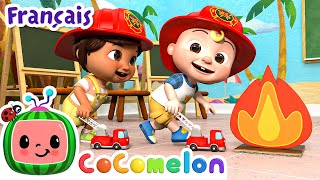 La chanson des pompiers  CoComelon en Français  Chansons pour bébés [upl. by Argyle100]