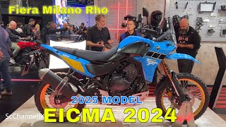 Yamaha Tenere 700 rally 2025 First Look at EICMA 2024 Fiera Milano Rho [upl. by Oibirot]