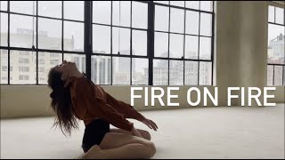 Fire On Fire  Sam Smith  Contemporary Dance [upl. by Yelsehc]