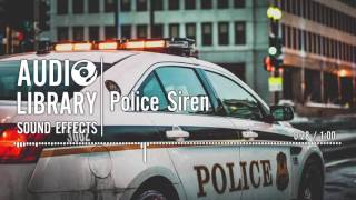 Police Siren  Sound Effect [upl. by Materse545]