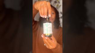 Hair Growth Oil  Moisturizing my Microlocs NEW PRODUCT microlocs microlocjourney locs [upl. by Pincus58]