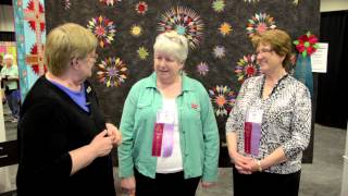 Gail Stepanek amp Jan Hutchison APQS Best Longarm Machine Quilting  AQS QuiltWeek [upl. by Shannan]