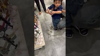 Eric want to buy shoes shortvideo babysimulator smartboy simulator shorts [upl. by Noirret]