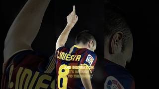 Andrés Iniesta  Reteirment of Legend 🥹 fcbarcelona iniesta football retirement fcb shorts [upl. by Areemas889]