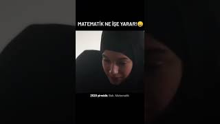 Matematik ne işe yarar😂 shortvideo [upl. by Adolfo554]