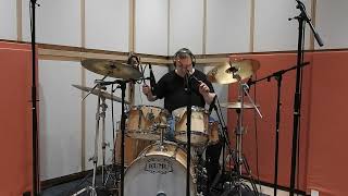 Teemu Vehkala  Spikes Song Frank Gambale drum cover [upl. by Anehta573]