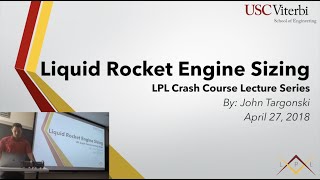 Rocket Engine Sizing [upl. by Tabbie352]