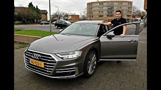 The New Audi A8 55 TFSI 2018  The Most Hightech Car Ever [upl. by Ahsiner]