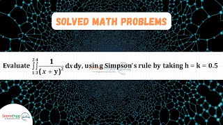 Solved Problem 1  Numerical Method Learnengg Mathematics Explanation [upl. by Neela]