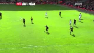 Highlights from LFC AllStar match between Steven Gerrard and Jamie Carragher [upl. by Leuqram]