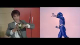 Shurikenger Henshin amp Past Heroes Comparison  Sentai Actors [upl. by Lonnie998]