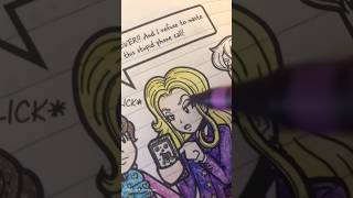 coloring my dork diaries book 10 dorkdiaries book coloring [upl. by Smalley]