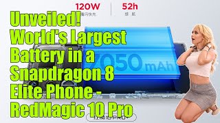 This Snapdragon 8 Elite phone has a headphone jack ridiculously huge battery [upl. by Akired491]