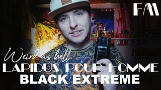 Lapidus pour Homme Black Extreme by Ted Lapidus 2012 Weird As Hell [upl. by Eilah230]