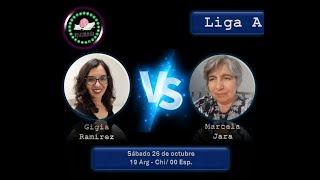 Partido 100  Torneo Clausura 2024  Marcela Jara vs Gigia Ramírez [upl. by Nywroc]