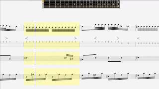 Mandolin Tab and Notes  Slow Version  Beethoven Mandolin Sonatina in C [upl. by Standford39]