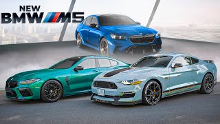 820 лс BMW M8 vs 900 лс Ford Mustang Новая BMW M5 G90  конец эпохи [upl. by Pruter]