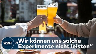 SAARLANDS MODELLVERSUCH Prof Timo Ulrichs beobachtet das Experiment sehr kritisch [upl. by Pizor]