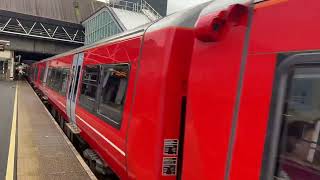 Gatwick Express leaving Gatwick Airport for London Victoria [upl. by Irra]