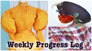 Weekly Progress Log 6  Sewing amp Costumery [upl. by Ayoted554]