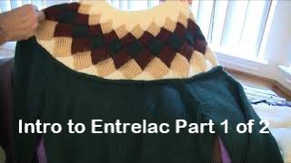 Knit Entrelac Intro 1 of 2 by Diana Sullivan [upl. by Howlond849]