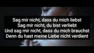 Capital Bra amp Loredana  Nicht verdient LyricsText [upl. by Kinny]