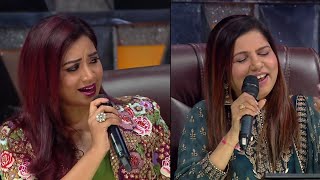 Chupke se  Shreya ghoshal amp Sadhana sargam duet  indian idol 14 ❤️ [upl. by Ydolem]