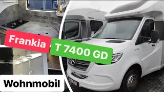 Frankia T 7400 GD  ein tolles Wohnmobil mit Exclusiv  und Luxury  Ausstattung [upl. by Nadnal]