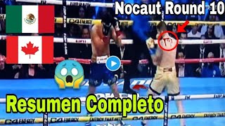 Resumen de la pelea Jaime Munguía vs Erik Bazinyan pelea completa Figth Munguía vs Bazinyan [upl. by Heida]