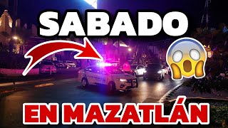 Así se ve Mazatlán SINALOA por LA NOCHE en Sabado de Noviembre [upl. by Franciska]