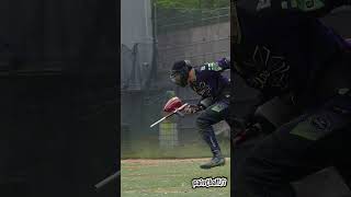 Breakout To Snake  Slow Motion Paintball shorts paintball paintballfi finnishpaintball [upl. by Arhna]