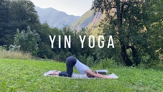 Yin Yoga  Achtsamkeit amp tiefe Entspannung  oberer Rücken Schultern amp Nacken [upl. by Ardel]