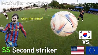 I Played Lionel Messi playing Korea vs USAEU match Crazy play [upl. by Lukasz379]