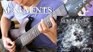 MONUMENTS  Hollow King Cover  TAB [upl. by Yebot]