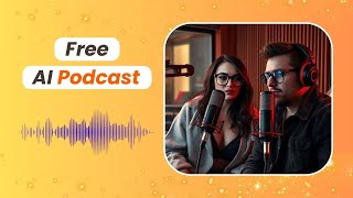 Create Free Podcast Videos with AI Tool  Faceless Channel And AI Voiceover [upl. by Aneehsak]