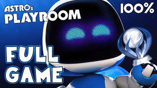 Astros Playroom FULL GAME 100 All Trophies PS5 Platinum [upl. by Chatterjee]