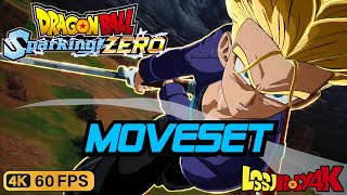 Trunks Sword Moveset DRAGON BALL Sparking ZERO  4K 60FPS [upl. by Eelnodnarb]